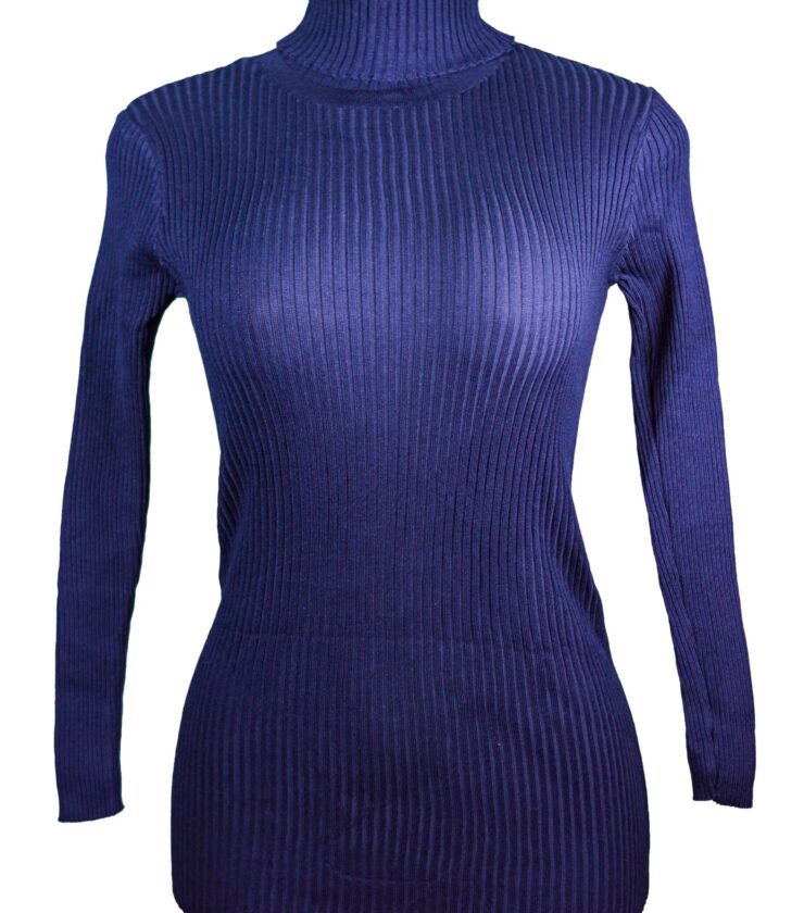 Sexy Turtleneck Sweater Knit Dress for Women