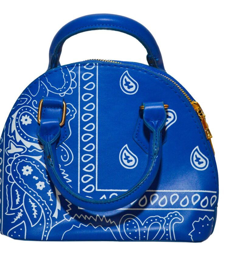Fashion Crossbody Bag, Women’s Trendy Handbag, Shoulder Bag & Purse, Mini Floral Pattern Dome Bag