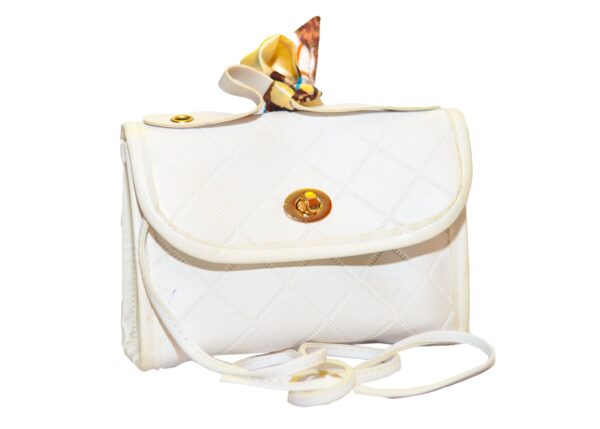 Chanel Jumbo Classic in White Caviar Leather with Gold Accents Gold-toned Jumbo Classic Chanel White Caviar Leather