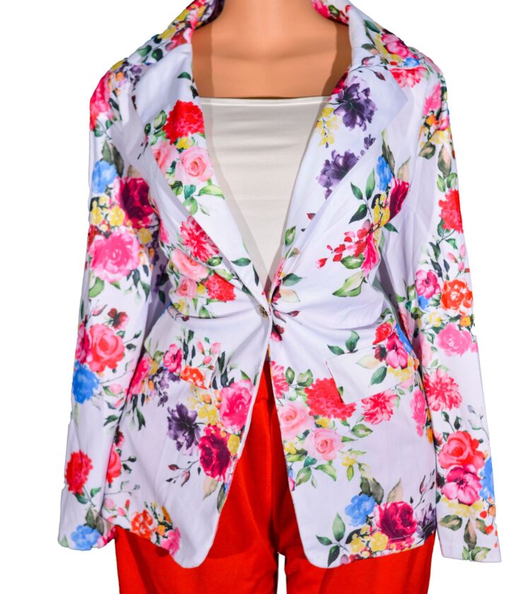Multicolored Jacket For Women