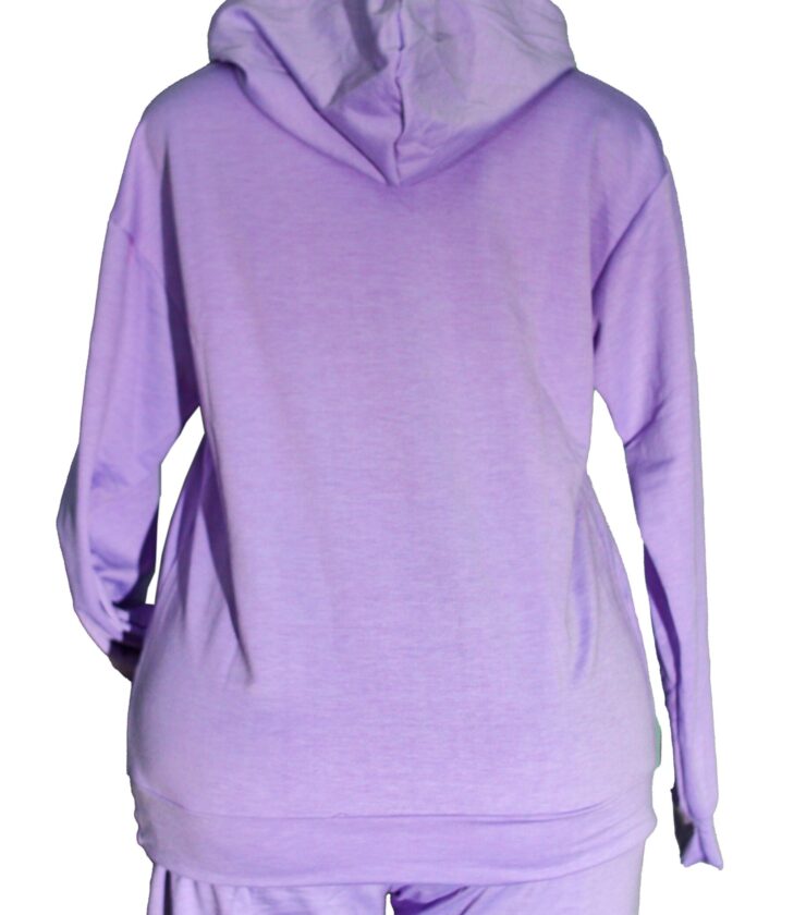 Women’s Two-Piece Casual Outfit with Pullover Hoodies and Tracksuits