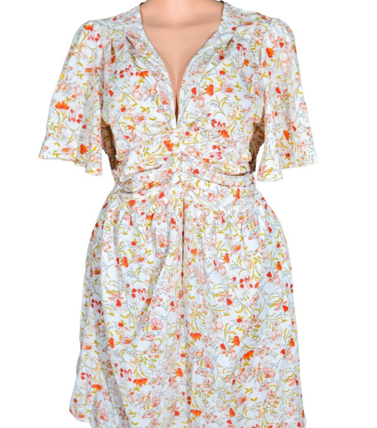 Dress with Floral Prints