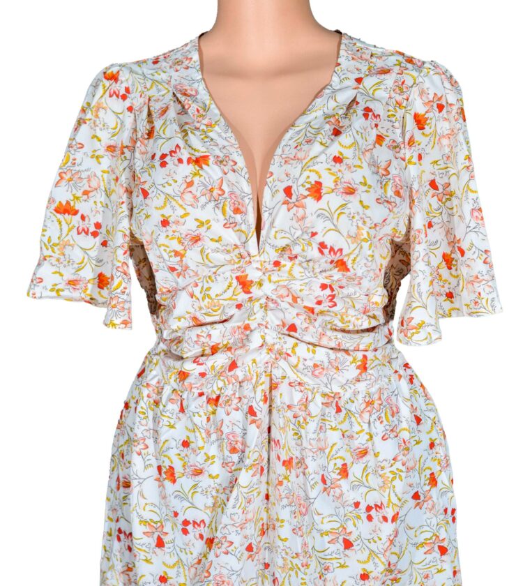 Dress with Floral Prints