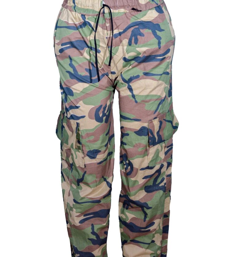 Military Combat Relaxed Fit Stretch Straight Leg Cargo Pants